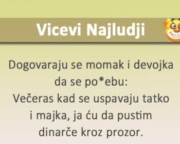 Vic Godine: Trebao da joj gurne…